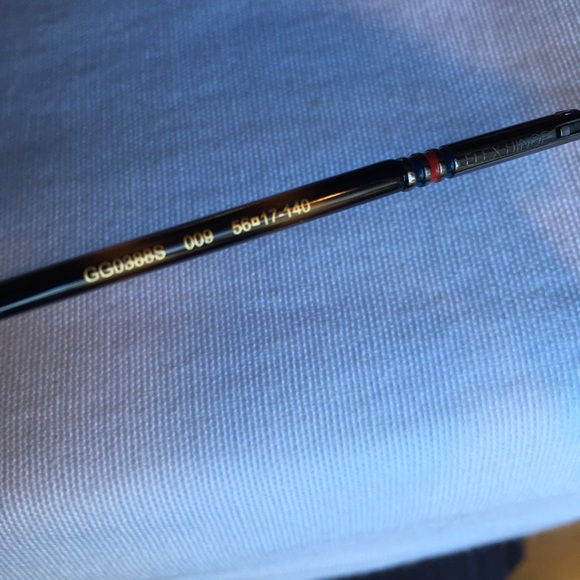 NWT Gucci Aviator Ruthenium Sunglasses - Picture 6 of 8